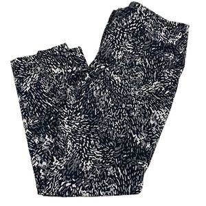 LOFT Print Work Attire Casual Skinny Cotton Blend Pant Size 4